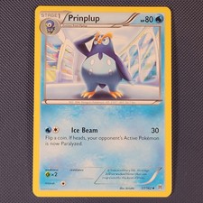 Prinplup 37/162 - BREAKthrough - Uncommon Pokemon Card - NM