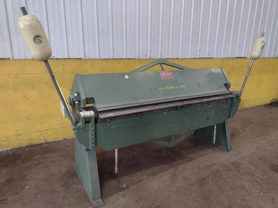 6' X 12 GAUGE CHICAGO D&K MODEL #SB612 APRON BRAKE: STOCK #23781