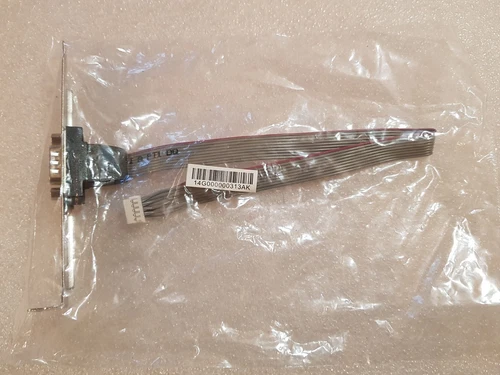 100x Asrock COM-Port Slotblech 9-Pin RS232 (14G000000313AK)