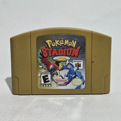 Pokemon Stadium 2 (Nintendo 64, N64) Authentic & Tested Cartridge Only