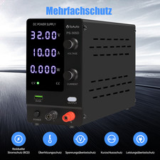 DC Netzger&auml;t 0-30V 10A/6A Labornetzger&auml;t Labornetzteil Regelbares Schaltnetzte