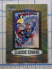 Fleer Brilliants - Superman #154 CC-13 - Classic Covers - DC Comics Card