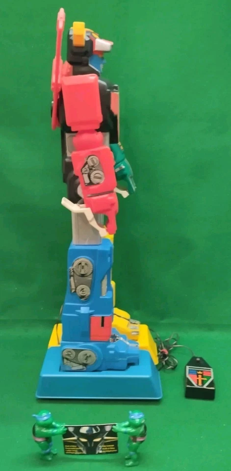 Vintage ROBOT JUMBO VOLTRON GOLION 64 cm made in U.S.A. by LJN Toys 1984 Working - Imagen 4 de 4