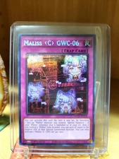 NM Yugioh Maliss C GWC-06 MP25-EN128 Prismatic Secret Rare 1st Ed Near Mint