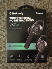 Skullcandy Indy XT ANC - Active Noise Canceling Wireless Earbuds True Black 