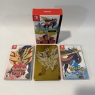 Pokemon Sword Shield Double Pack Nintendo Switch Steelbook Shield Game Only