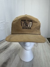 Honda Wing Elite Racing Team Vintage Corduroy Trucker Hat Cap