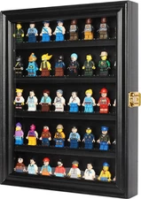 Minifigures Display Case LEGO Toy Wall Shelf Cabinet Bathroom Spices Cars