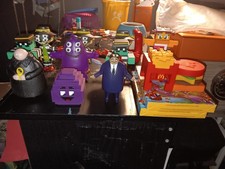 Fast-food toy lot McDonald and Burger King