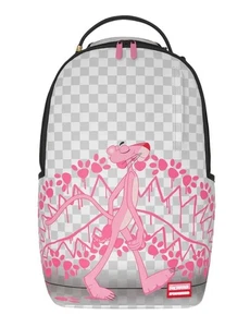 🔥🔥 Affiches de Paw Panther Rose Sprayground Vérifiez Sac à dos Sac à livre Sac scolaire