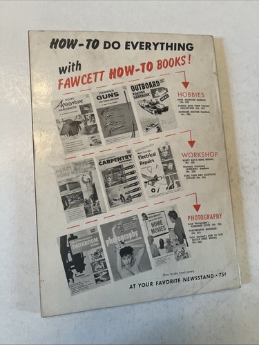 1957 Prize Winning Photography A Fawcett How To Book 340 - Nudes, Sports, Etc. - Picture 2 of 8