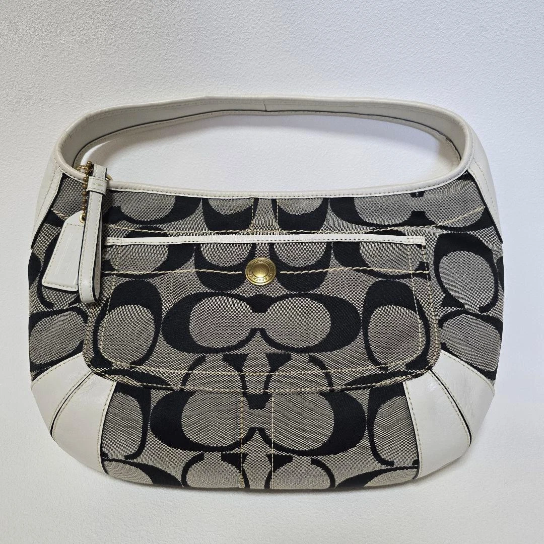 Coach Shoulder Bag Gray Bags & Handbags for Women | eBay