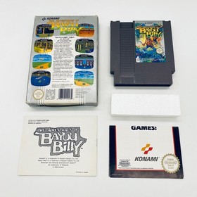 NES The Adventures of Bayou Billy OVP Cib PAL-B