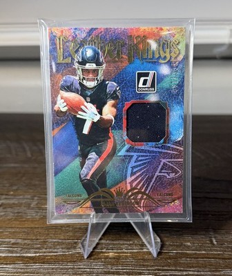 2023 Panini Donruss Football Bijan Robinson Leather Kings Rookie Patch /399