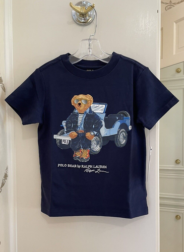 Polo Ralph Lauren Boys Polo Bear & Vehicle T-shirt 3T $59.50 - Picture 8 of 9