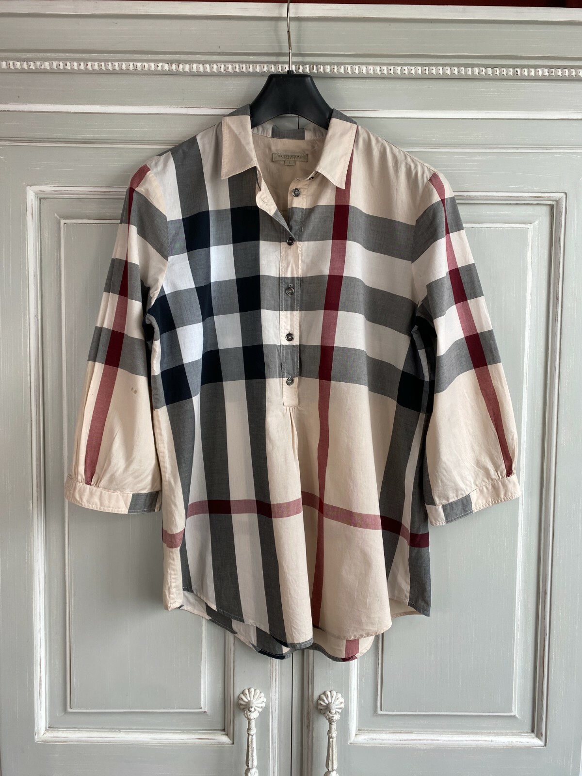 burberry brit nova check shirt