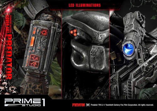 PRIME 1 Predator Big Game Cover Art DXS DELUXE BONUS VERSION ¼ Scale Statue NEW - Picture 11 of 12