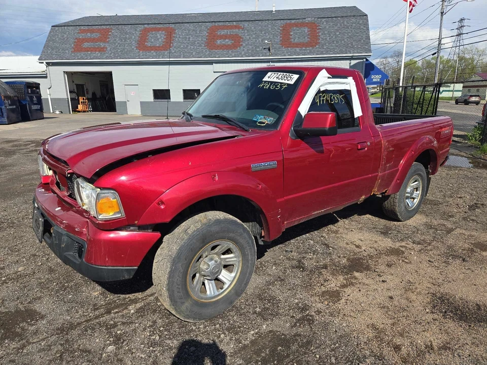 Used Left Door Mirror fits: 2006 Ford Ranger Power L. painted cover Left Grade A Foto 4 de 4