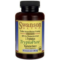 Swanson L-tryptophan Tryptopure 100% Pure Pharma 500 Mg 90 Veg Caps on sale Swanson L-tryptophan Tryptopure 100% Pure Pharma 500 Mg 90 Veg Caps on sale