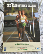 orig. 2003 PRE CLASSIC **Prefontaine Classic Nike Poster** Pre vs. George Young
