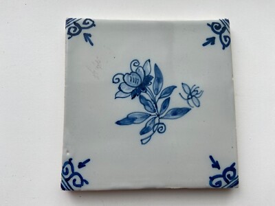FREE SHIPMENT Unique TILE MAKKUM Tichelaar Delft blue Holland