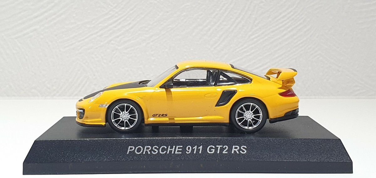 1/64 Kyosho PORSCHE 911 GT2 RS YELLOW diecast car model | eBay