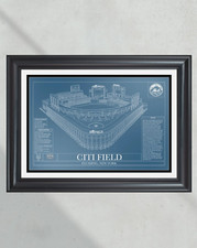 New York Mets Citi Field Stadium Ballpark Blueprint