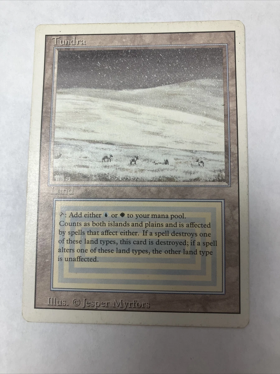 Tundra MTG Revised Edition
