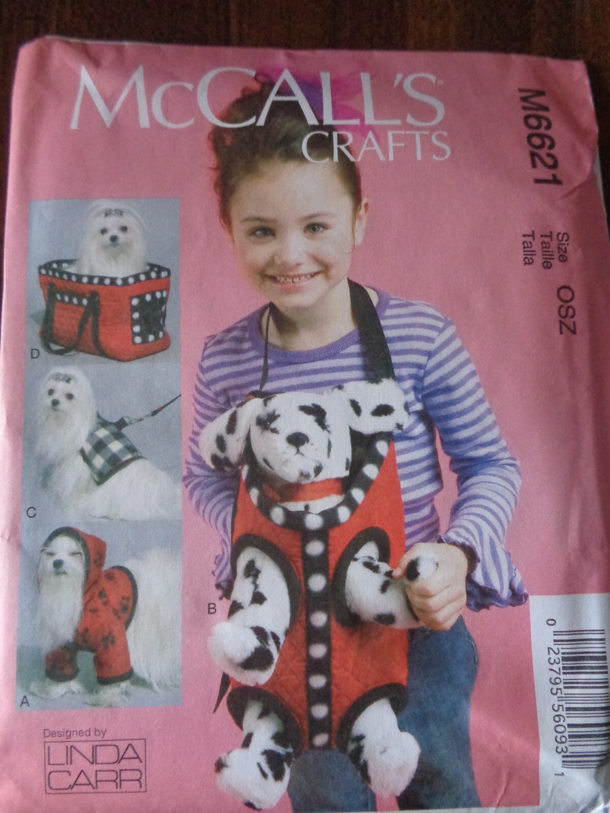 Cartamodello M6621 per accessori cani