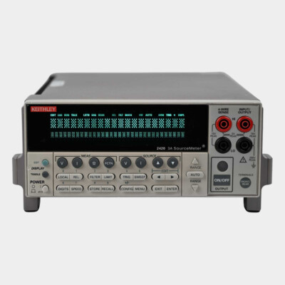 Keithley 2420 (2400 Family) High Current Sourcemeter SMU 60V 3A 60W NIST Cal