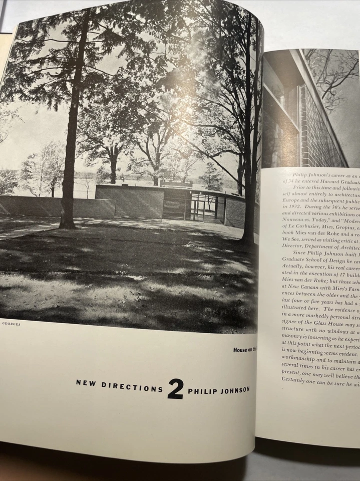 RARE Perspecta 1, 2, & 3 Yale Architectural Journal 1952-1955 MCM ExLib HC Bound - Image 3 of 4