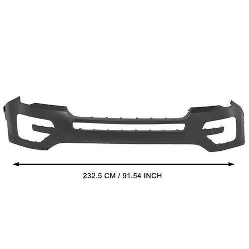 Front Bumper Cover W/o Sensors For 2016 2017 Ford Explorer Limited Platinum XLT - Picture 4 of 15