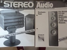 Braun Hi FI Anlage Schwarz