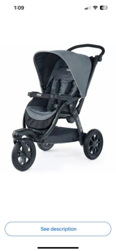 Chicco Activ3 Jogging Stroller - Eclipse Brand New!! w/ Free Ground Shipping - Picture 1 of 1