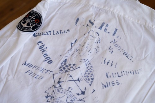 White Polo Ralph Lauren Militar Shirt. Limited Edition. - Imagen 3 de 5