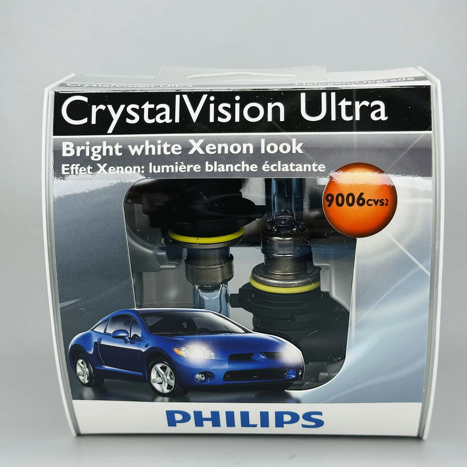 PHILIPS 9006 CVS2 Actualización CrystalVision Ultra Bombilla Faro 2 PIEZAS NUEVO Foto 2 de 4