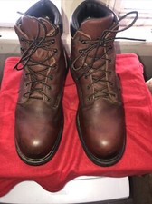 Vtg Mens Red Wing Supersole Steel Toe Boots Men's 11 D Usa Made