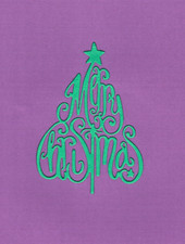 MERRY CHRISTMAS 23 die cuts scrapbook cards