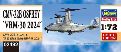 Hasegawa 1/72 CMV-22B OSPREY VRM-30 2024 MODEL KIT 02492 | eBay