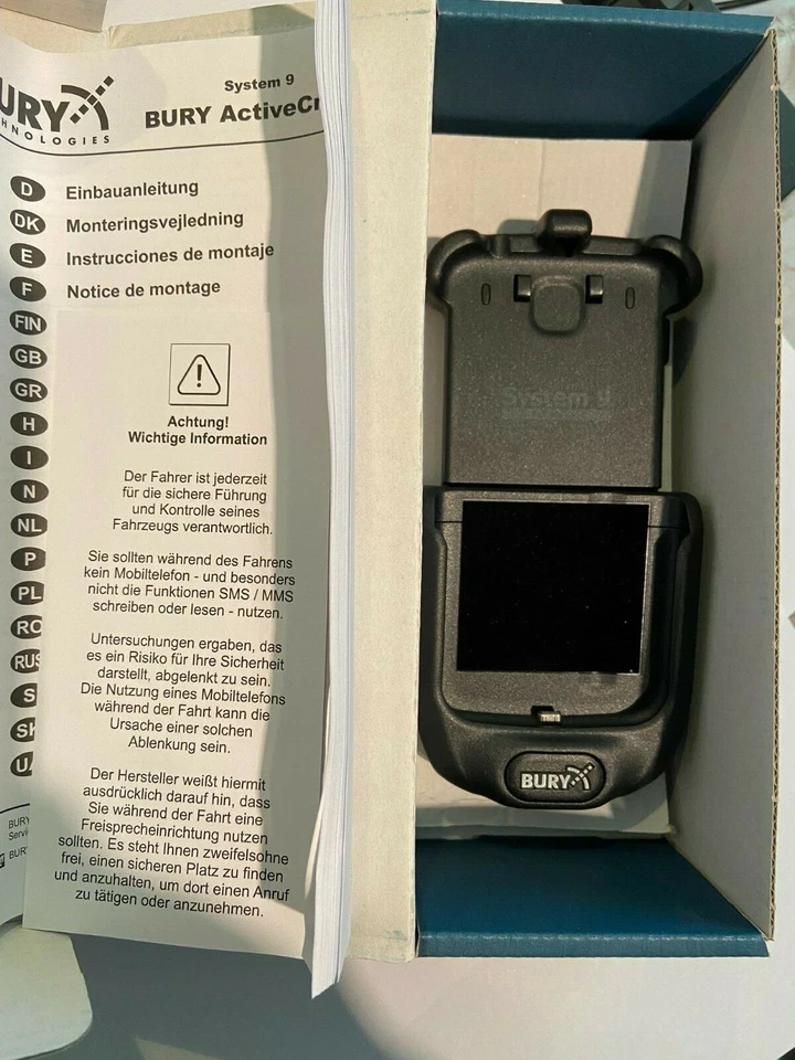 Samsung Galaxy S4 Bury S9 Active Cradle Black 0-02-37-1117-0 Brand New Original - Image 2 of 3
