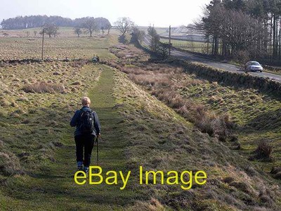 Photo 6x4 Hadrian's Wall National Trail near Greenfield The 135 km long H c2009