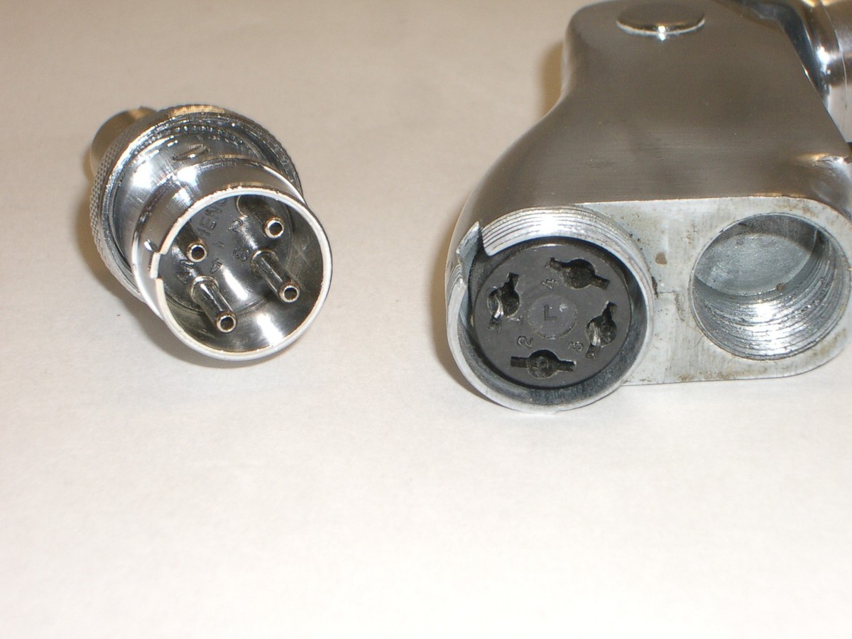 AMPHENOL WIRE-PRO 91-MC4M 4 PIN 3/8