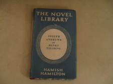 Henry Fielding Joseph Andrews (H Hamilton) 1947 Dust Jacket HB Novel Library