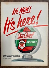 Original Vintage Texaco Ad: Sky Chief, It's New, It's Here