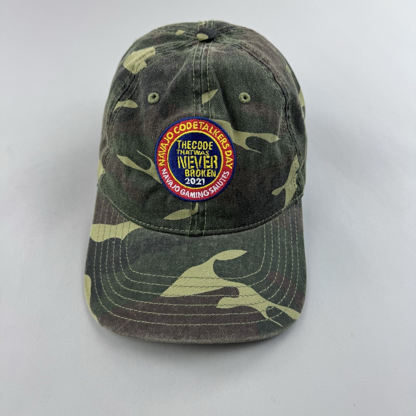 Hat Cap Men Navajo Code Talkers Day Patch Gaming … - image 2