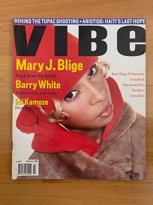 Vibe Magazine - Feb.1995 - Mary.J.Blige | eBay Vibe Magazine - Feb.1995 - Mary.J.Blige | eBay