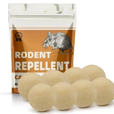 Rodent Mice Repellent, Mouse Repellent Indoor, Rat Repellent-8Balls