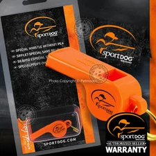 SportDOG SAC00-11750 Original ROY GONIA "Special" Orange Whistle Without Pea