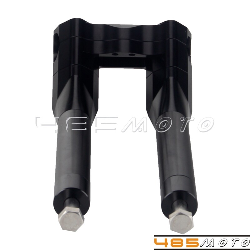 Club Style 1-1/4" Pullback Handlebar Riser For Harley Dyna Sportster XL Custom