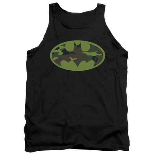 Batman Camo Logo Licensed Adult T-Shirt - Picture 10 of 12